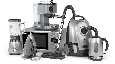 千庫網(wǎng)_家用電器。在 w 上隔離的家用廚房工藝集_攝影圖編號(hào)20173254